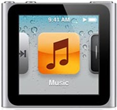 Apple iPod nano 8GB 第6世代　Graphite Apple iPod nano 8GB (6th Generation) Kit (Graphite) B&H Photo